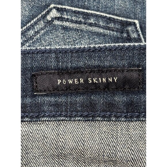Guess Womens Power Skinny Jeans Size 25 Medium Wash Denim - Picture 4 of 13